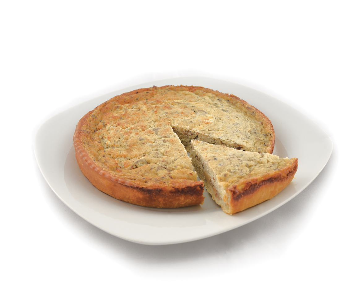קיש פטריות פרוס